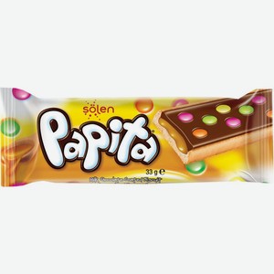 Печенье карамель драже-конфети Papita Caramel Solen 33г