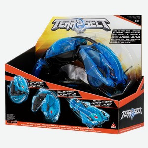 Игрушка трансформер Террасект ящерица синяя Терра-сект п/у, 1 шт