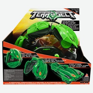 Игрушка трансформер Террасект ящерица зеленая Терра-сект п/у, 1 шт
