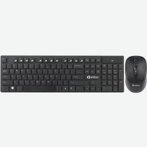 Комплект клавиатура+мышь Intro DW610 Wireless Black
