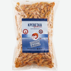 Морепродукты варено-мороженая Креветка Азовская ИП Брыков м/у, 500 г
