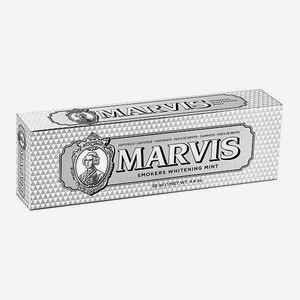 Зубная паста для курящих Марвис Отбеливающая мята Людовика Мартелли к/у, 85 мл