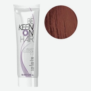 Стойкая крем-краска для волос без аммиака Velvet Color 100мл: 6.44 Dunkelblond Kupfer-Inten