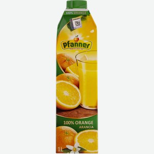 Напиток сокосодержащий Пфаннер апельсин Херман Пфаннер карт/уп, 1 л
