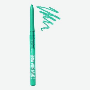 Гелевый карандаш для глаз Show Your Game Waterproof Gel Eye Pencil 0,28г: 411 Мятный
