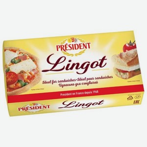 Сыр 60% с плесневой корочкой Президент Линго Лакталис