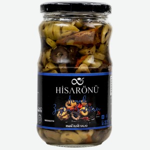 Оливки с вялеными томатами Хисароно Домат резаные Анатолия с/б, 325 г