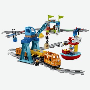Конструктор Lego DUPLO Town: Грузовой поезд 10875