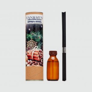 Ароматический диффузор для дома VAN&MUN Cinnamon And Vanilla 90 мл