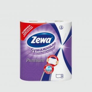 Бумажные полотенца 2 штуки ZEWA Premium