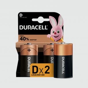 Батарейка DURACELL Lr20-2bl new 2 шт