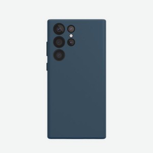 Чехол защитный VLP Silicone Case для Samsung Galaxy S23Ultra, темно-синий