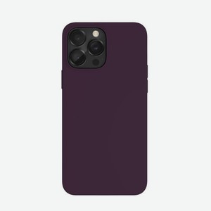 Чехол защитный VLP Silicone case with MagSafe для iPhone 14 Pro, темно-фиолетовый