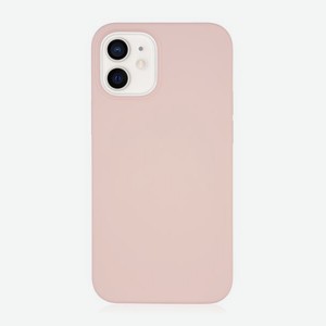 Чехол защитный VLP Silicone Сase для iPhone 12 mini, светло-розовый