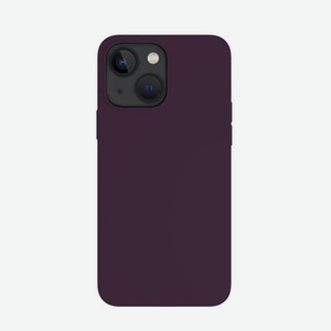 Чехол защитный VLP Silicone case для iPhone 14, темно-фиолетовый