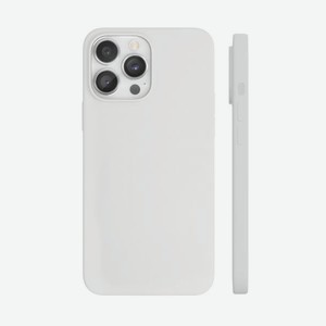 Чехол защитный VLP Silicone case with MagSafe для iPhone 14 ProMax, белый
