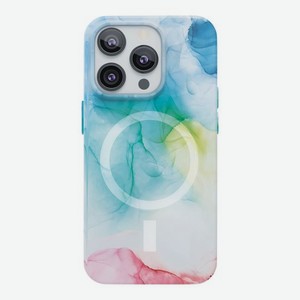 Чехол защитный VLP Splash case с MagSafe для iPhone 14 Pro, мультицвет