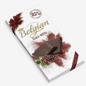 Шоколад горький 85% Бельджиан Бельджиан кор, 100 г