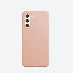 Чехол защитный VLP Silicone case для Samsung S21 FE, светло-розовый