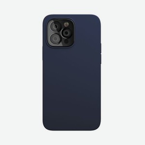 Чехол защитный VLP Silicone case для iPhone 13 ProMax, темно-синий