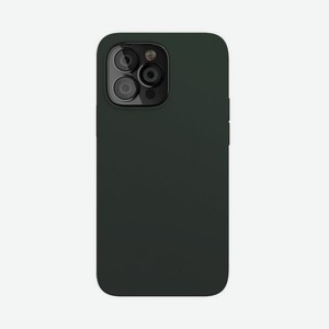 Чехол защитный VLP Silicone case для iPhone 13 Pro, темно-зеленый