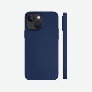 Чехол защитный VLP Silicone case with MagSafe для iPhone 14 Plus, темно-синий