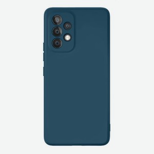 Чехол защитный VLP Silicone case для Samsung Galaxy A53 5G, темно-синий