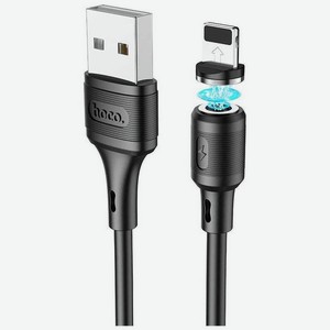 Кабель Hoco X52 Sereno USB - Lightning 2.4A 1m Black 6931474735522
