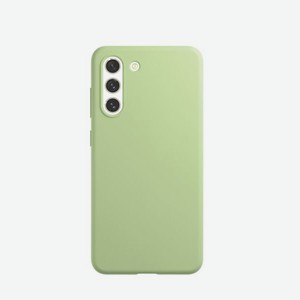 Чехол защитный VLP Silicone case для Samsung S21 FE, светло-зеленый