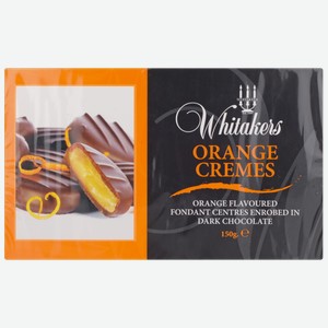 Конфеты в темном шоколаде Уитакерс Апельсиновый крем Уитакерс кор, 150 г