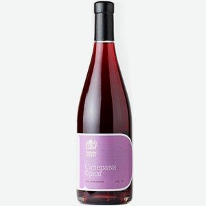 Вино тихое красное сухое Дубинин САПЕРАВИ ФРЕШ 2021 0.75 л