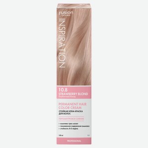 Крем-краска стойкая для волос Concept Fusion 10.8 Fusion Клубничный блонд Strawberry Blond, 100 мл