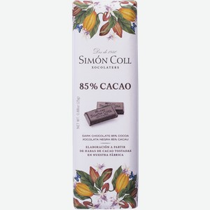 Шоколад горький 85% Саймон Колл Саймон Колл м/у, 25 г