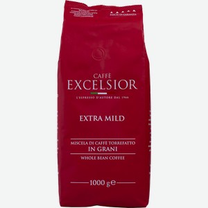 Кофе в зернах Эксельсиор Экстрамид 70% арабика Эксельсиор СРЛ м/у, 1 КГ