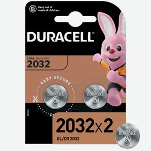 Батарейка СР 2032 Дюраселл электронные приборы Дюраселл к/у, 2 шт