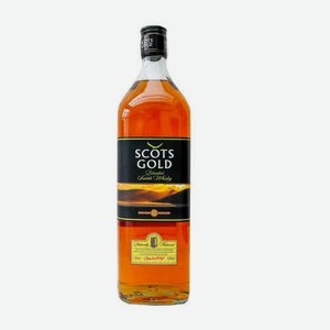 Виски Шотландский Скотс Голд Блэк 40% 1л