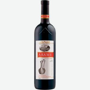 Вино Арамэ Красное Полусладкое 12% 0,75л