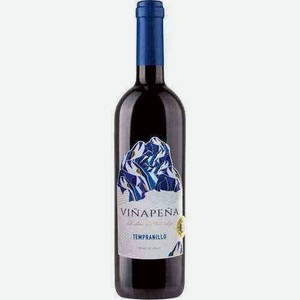 Вино Винапенья Темпранильо Красное Сухое 12% 0,75л