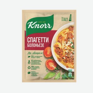 Смесь на второе «Кnorr» Спагетти болоньезе, 25 г