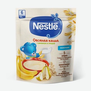 Каша <Нестле> молочная овсяная груша/банан с 6мес 200г пакет Россия