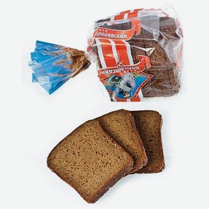 Хлеб Пеко Бородинский, нарезка, 350 г, пакет