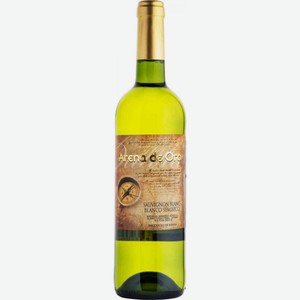 Вино Arena de Oro Sauvignon Blanc белое полусухое 11 % алк., Испания, 0,75 л