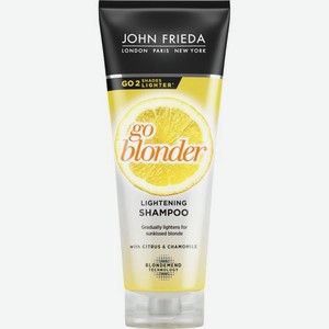 Шампунь осветляющий Sheer Blonde Go Blonder для натуральных, мелированных и окрашенных волос 250 мл