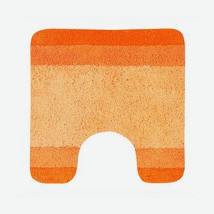 Коврик для туалета Spirella Balance оранжевый 55х55 см