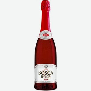 Вино Bosca Rose розовое игристое полусладкое 7.5% 750мл