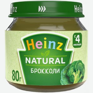 Пюре Heinz Брокколи с 4 месяцев 80г