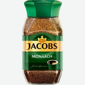 Кофе растворимый Jacobs Monarch Original натуральный 190г