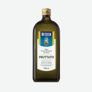 Масло оливковое De Cecco Fruttato нерафинированное 750мл
