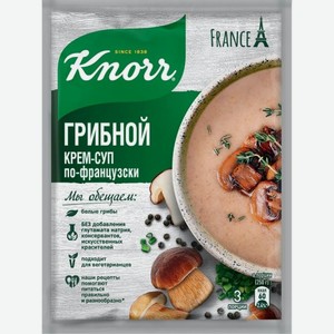 Крем-суп Knorr По-французски грибной быстрого приготовления 49г