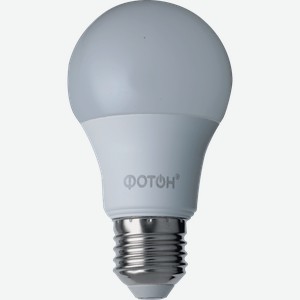 Лампа Фотон светодиодная Груша E27 10Вт Холодный